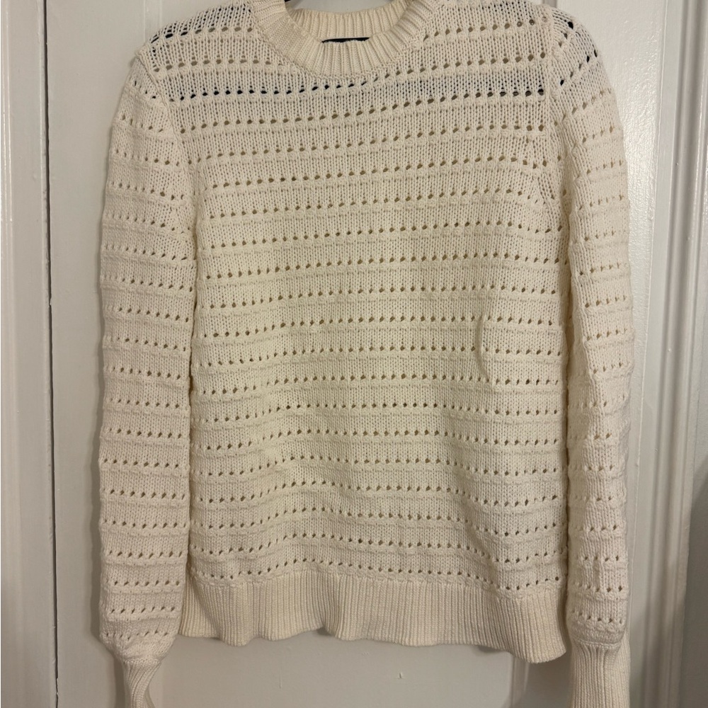 J. Crew Cream Knit Women’s Sweater